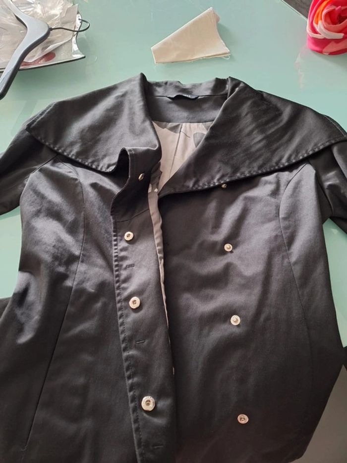 Veste caroll noire - photo numéro 5