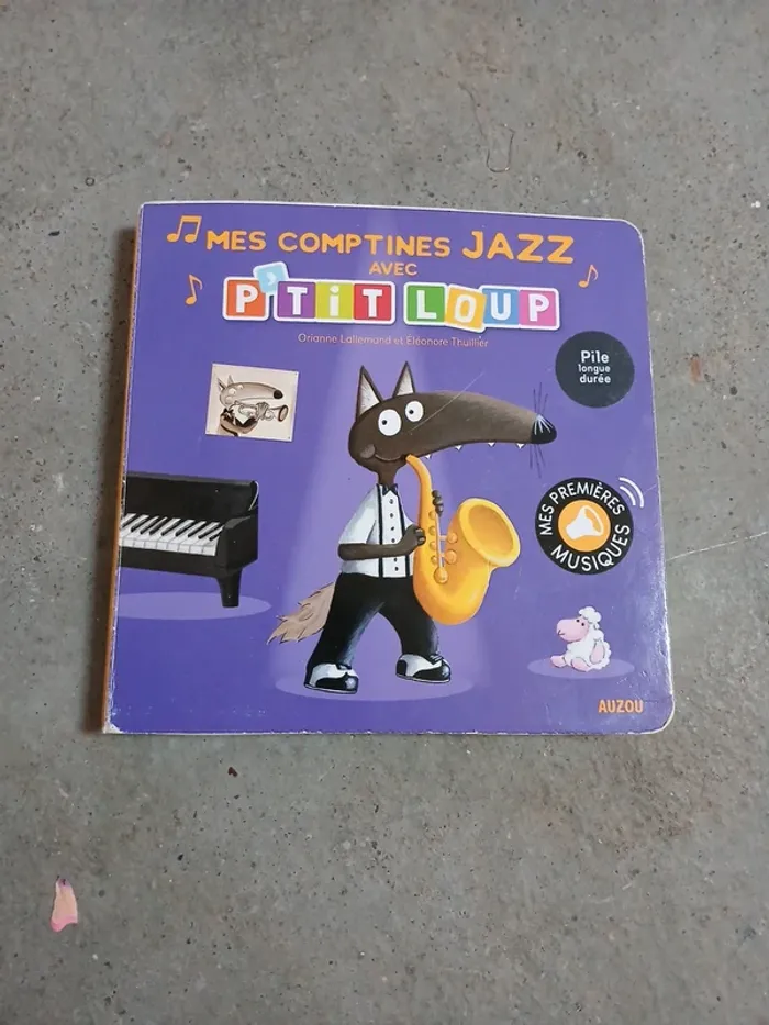 Mes comptines jazz avec p'tit loup