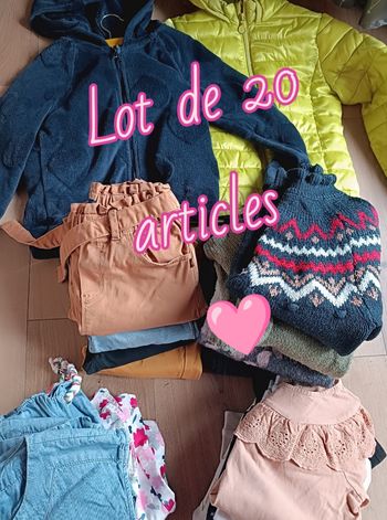 Gros lot de vêtements fille 8 ans 🩷
