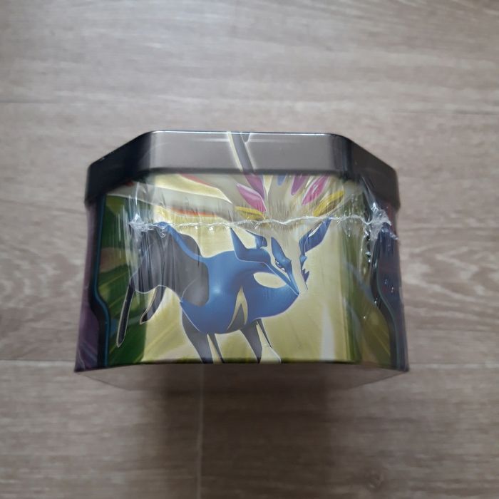 Boîte en métal Pokémon Pokébox Légendes Azur Xerneas EX NEUVE - photo numéro 3