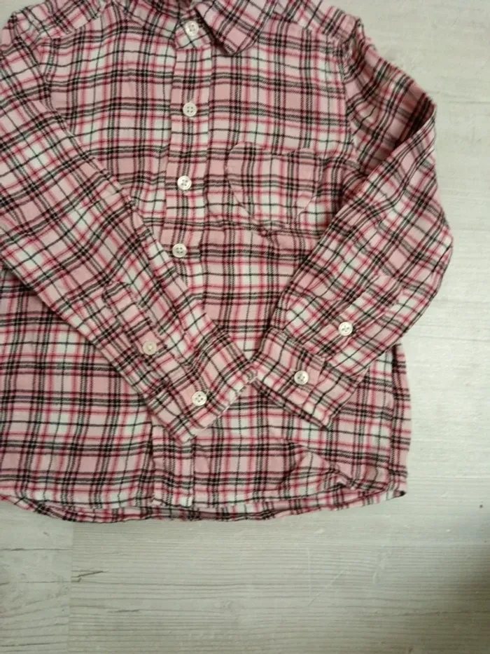 Chemise manches longues 98/104cm - photo numéro 5