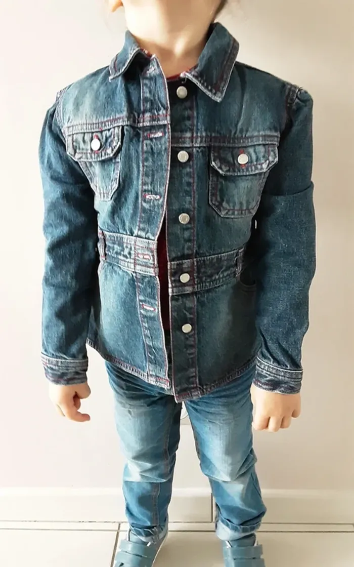 Veste en jeans 6 ans okaïdi