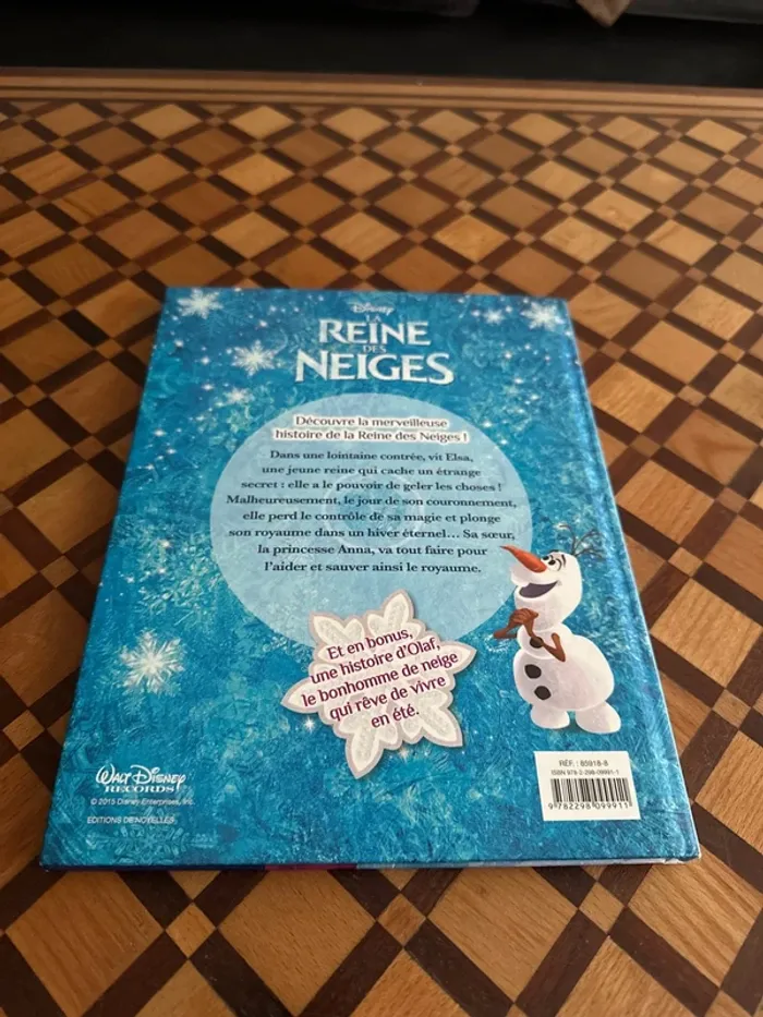 Mon grand livre CD La Reine des Neiges - photo numéro 2