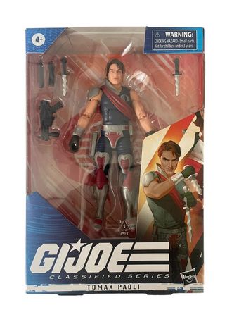 Figurine Gi Joe Classified séries Tomax Paoli Hasbro neuf