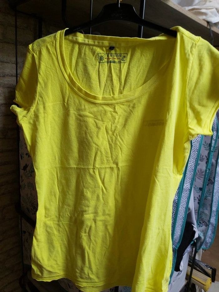 T shirt Jaune