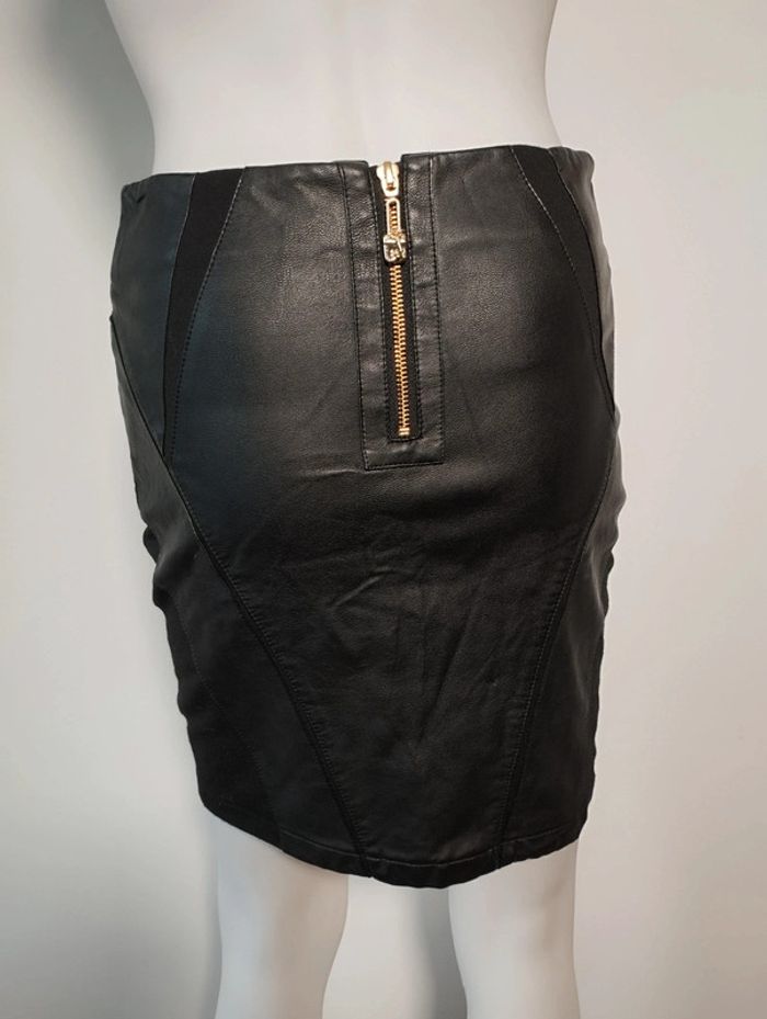 Jupe en similicuir Morgan taille 34 - photo numéro 4