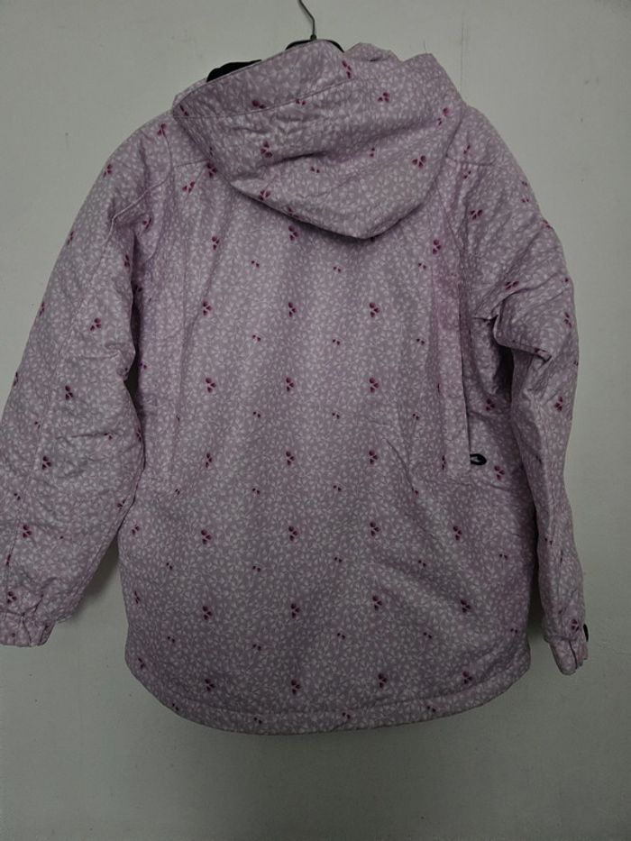 Manteau de ski chaud polaire à capuche fille - rose - 13 ans - Missing Link - photo numéro 3