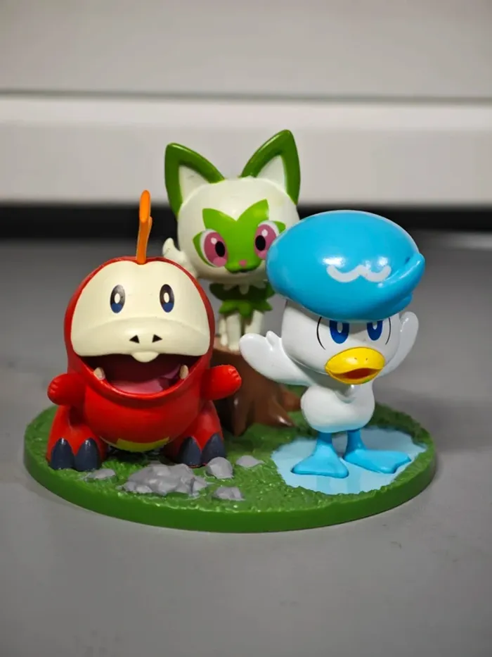 Figurine Starter Pack Pokémon Violet & Écarlate officielle Nintendo/ Game Freak