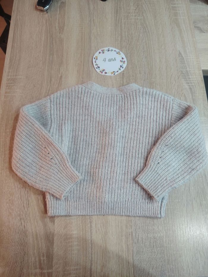 Gilet chaud gris 4 ans catimini tbe - photo numéro 2