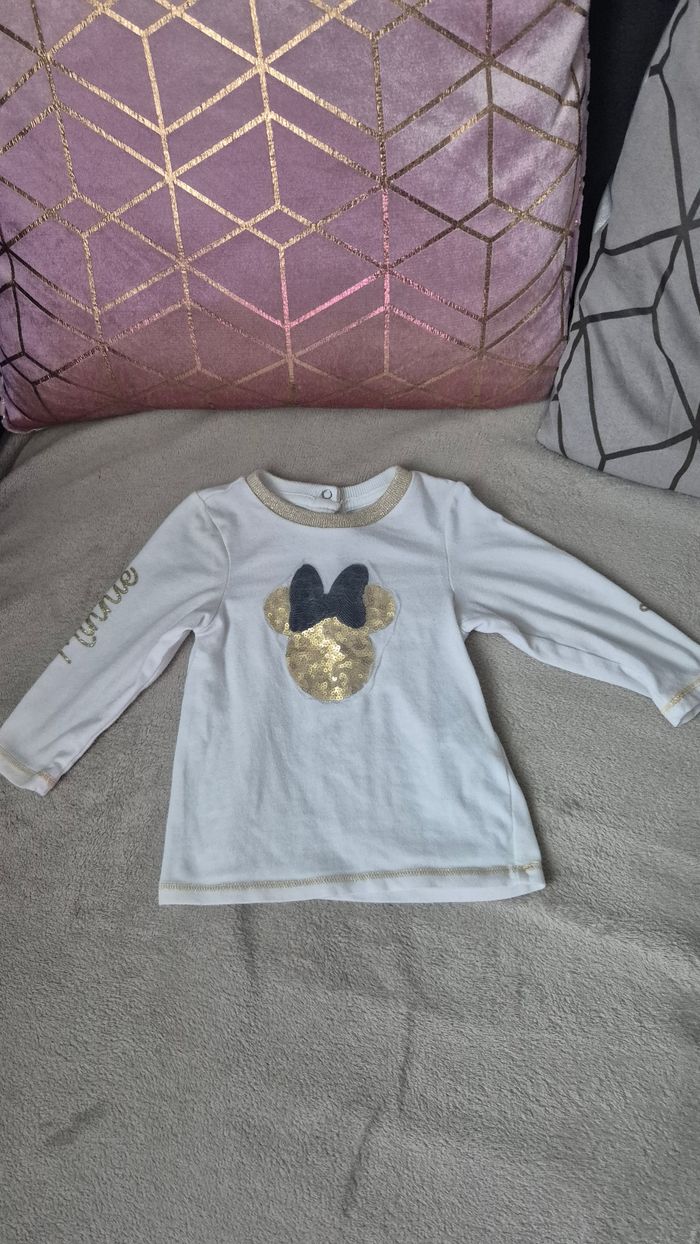 Tee-shirt minnie 6mois