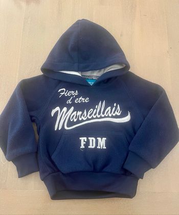 Sweat polaire capuche FDM