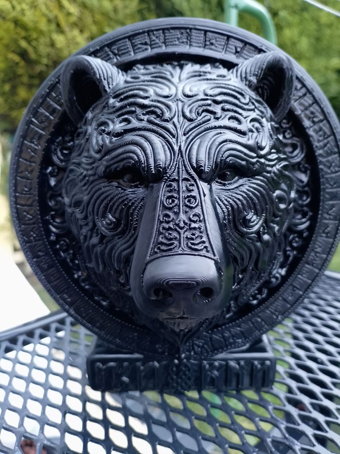 Figurine impression 3D décoratif Ours