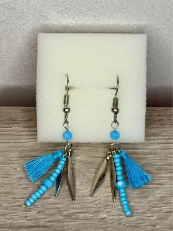 Boucles d’oreille en acier inoxydable