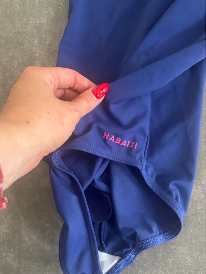 Maillot de bain,Nabaji bleu électrique - photo numéro 2