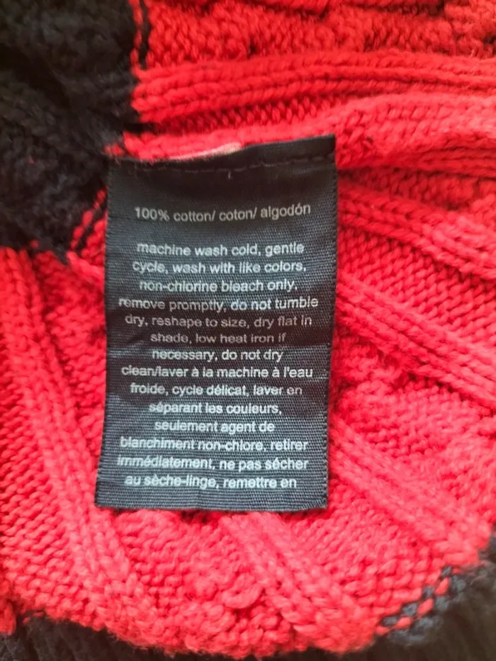 Pull Femmes Maille Torsadés 100% Coton - Tommy Hilfiger - Taille M - photo numéro 8