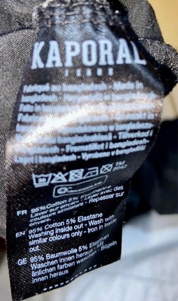 T-shirt mc kaporal xs