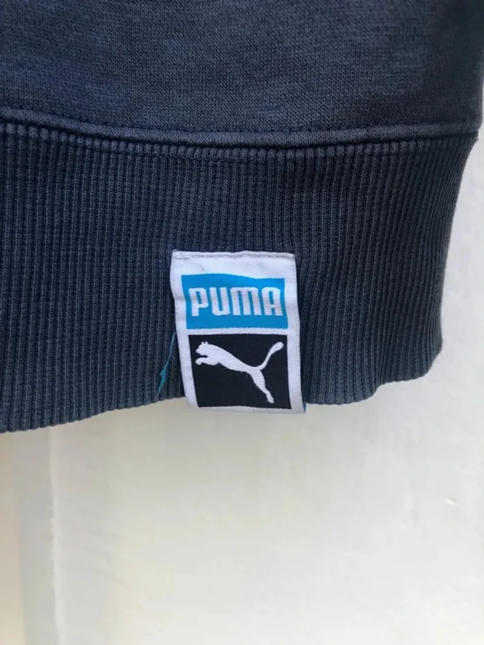 Fully Embroided vintage Puma Hoodie sweater size L - photo numéro 11