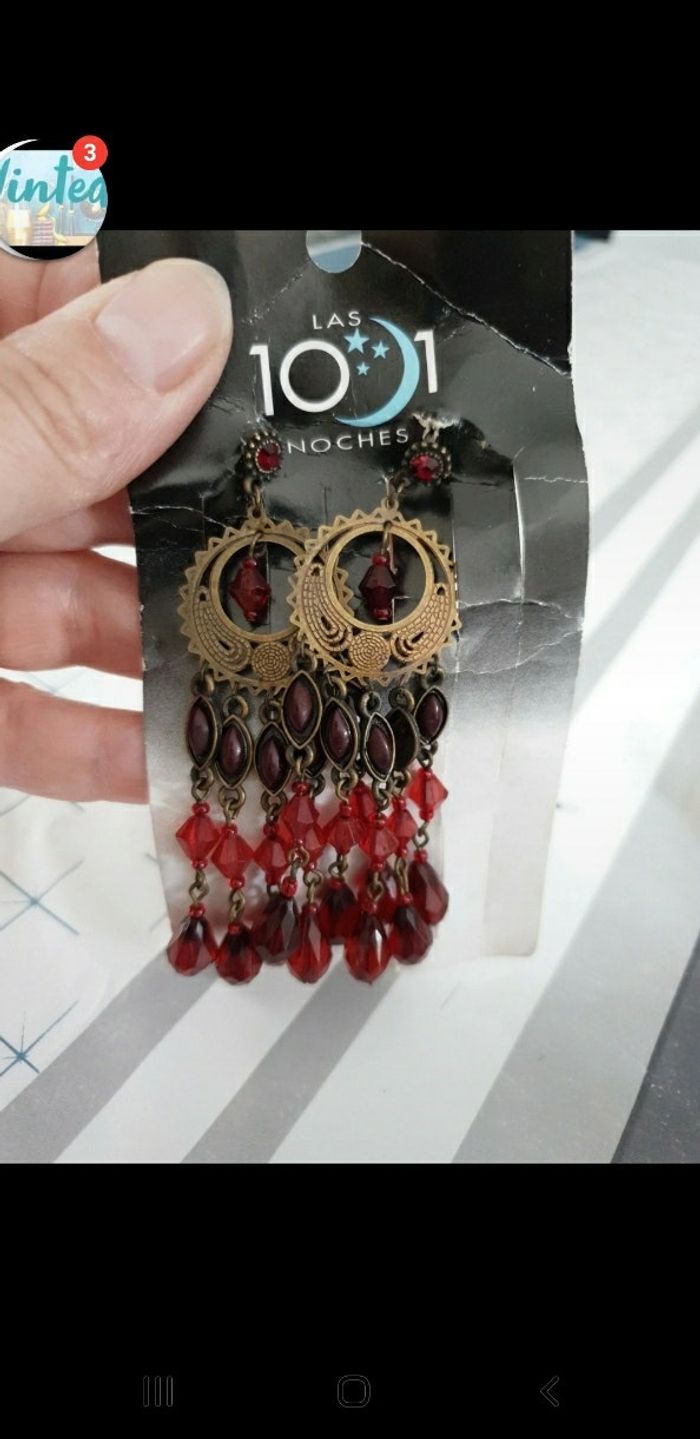 Boucle d oreille fantaisie