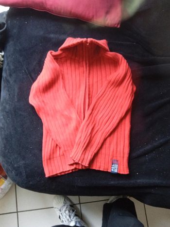 Gilet rouge 5 ans