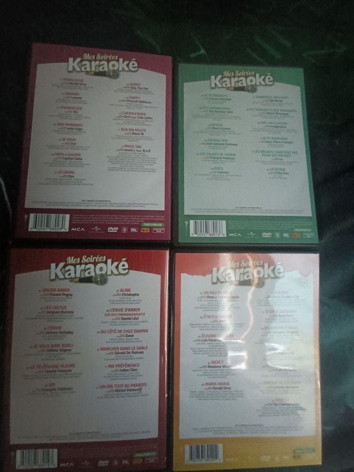 Lot de dvd karaoké - photo numéro 5