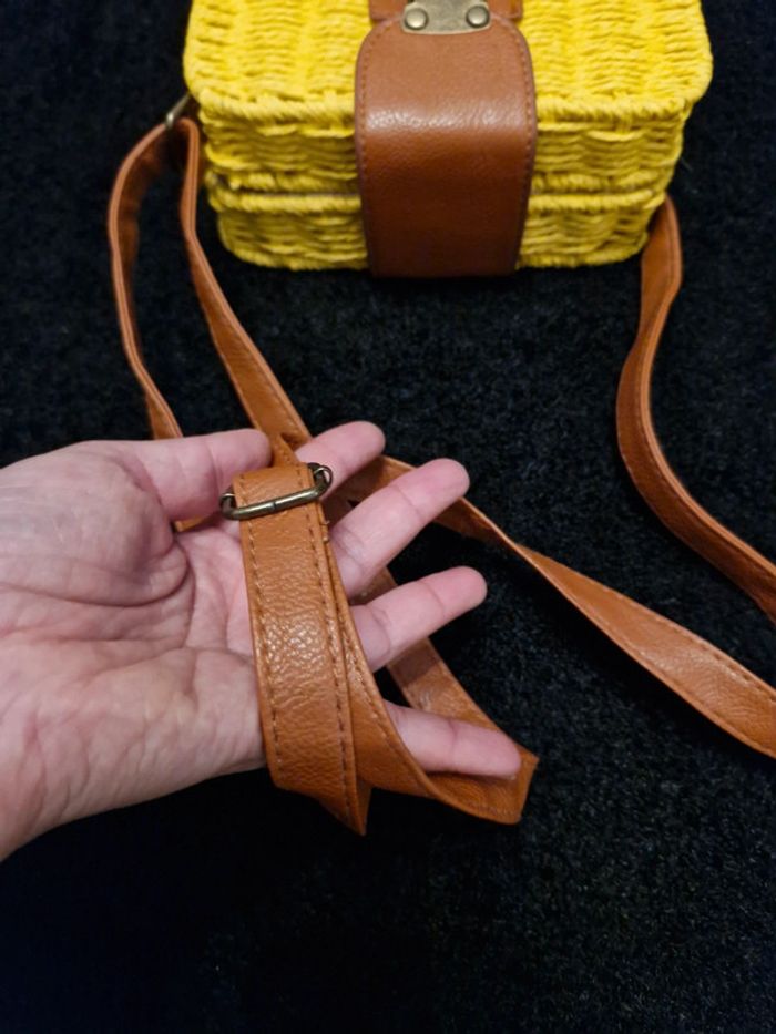 Sac à main en rotin - photo numéro 4