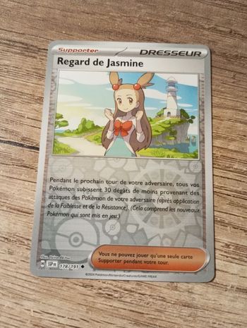 Carte pokémon "Regard de jasmine"