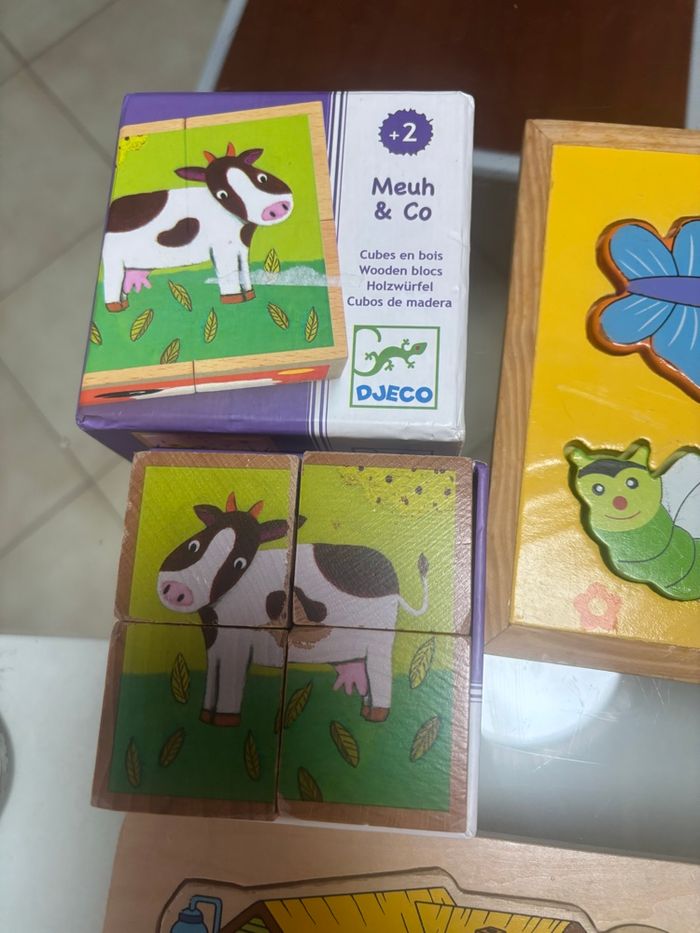 Lot puzzle bois - photo numéro 5