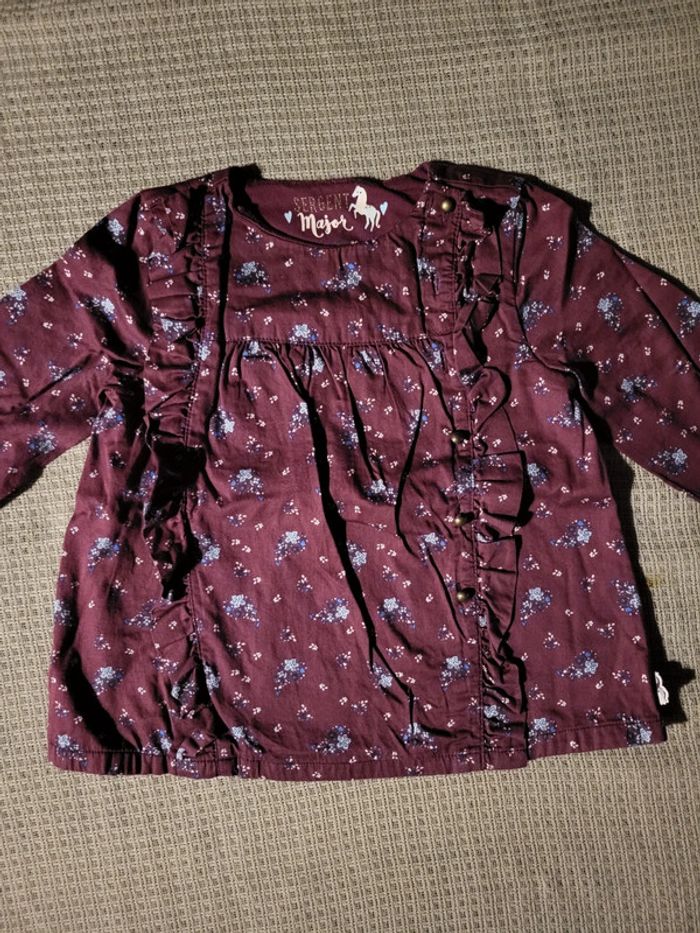 Blouse hiver fille 5ans sergent major