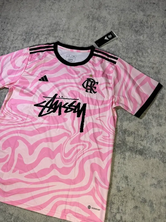 Maillot de foot concept Flamengo floque - photo numéro 3