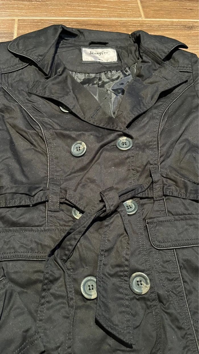 Trench noir - photo numéro 2