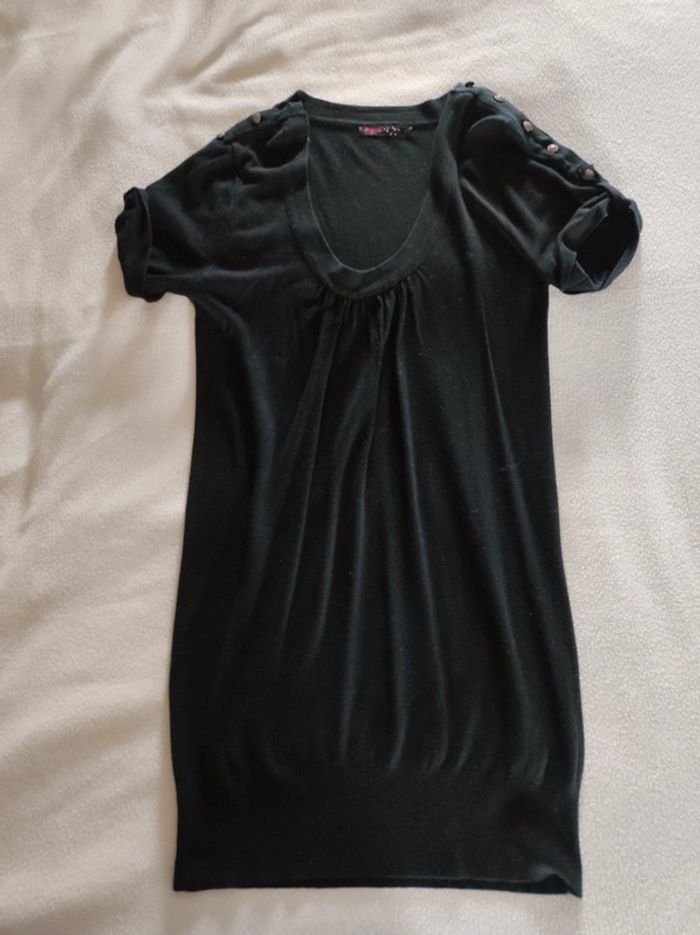 Pull long sans manches