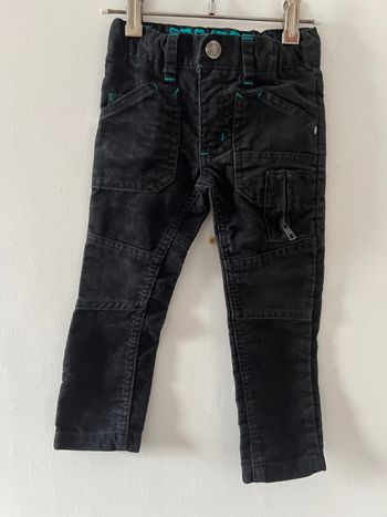Pantalon velours noir