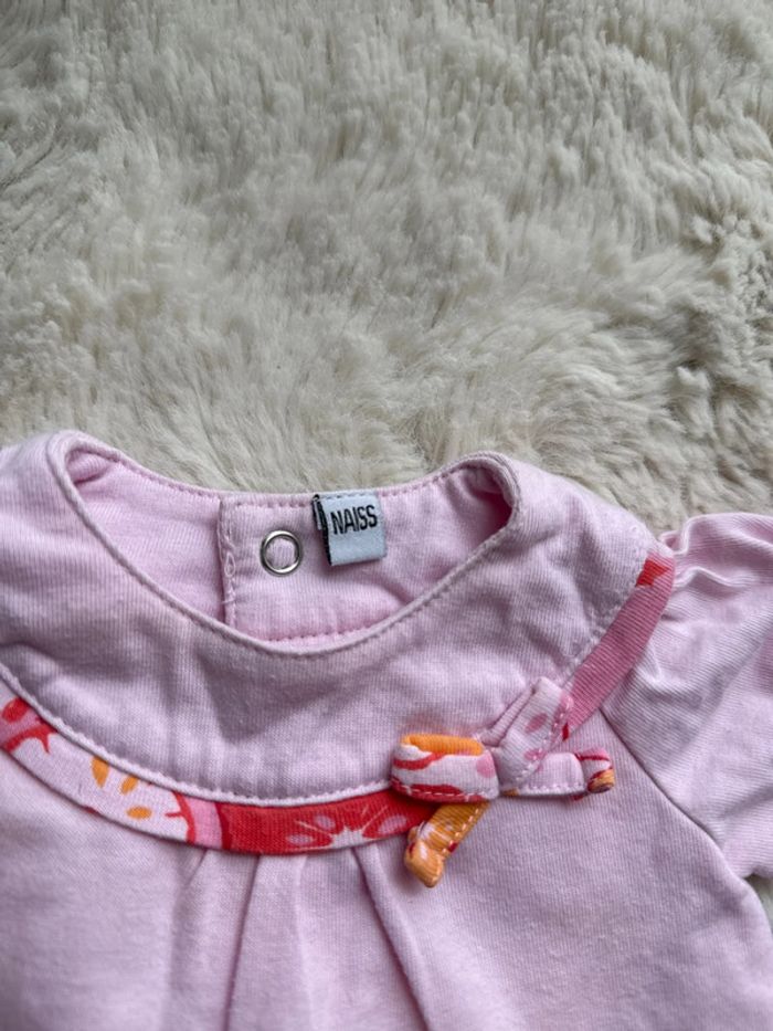 Combi short mignonne taille naissance légèrement épaisse - photo numéro 2