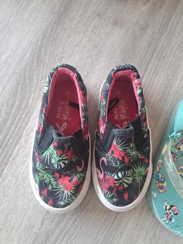 3 paires de chaussure fille taille 22/23 - photo numéro 5
