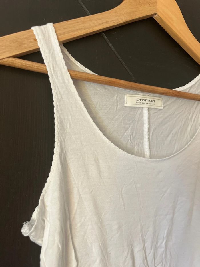 Joli débardeur blanc Promod - photo numéro 2