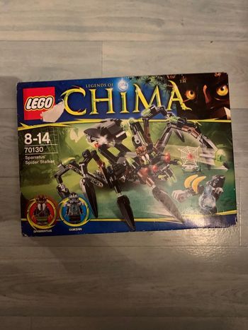 Boite VIDE Lego Chima 70130 Sparratus Spider Stalker