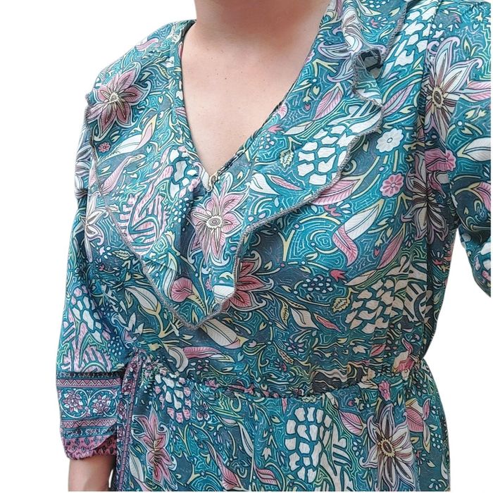 Superbe robe neuve pure soie - photo numéro 2