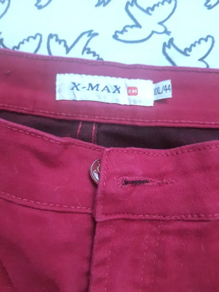 Jean rouge cerise 44 - photo numéro 3