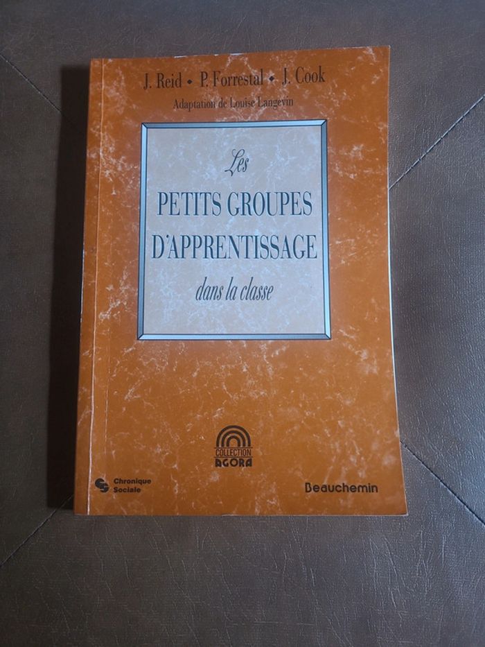 Les petits groupes d'apprentissages