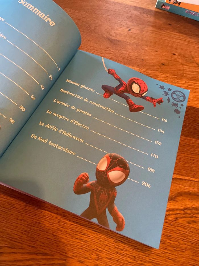 Livre Disney Marvel Spidey amis extrême 12 histoires de petits héros - photo numéro 8
