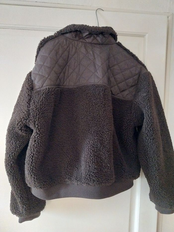 Blouson style bomber marron - photo numéro 2