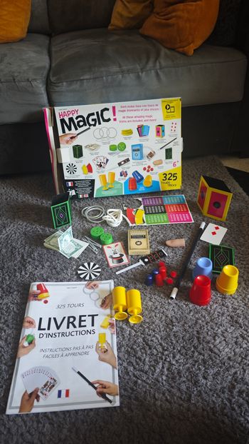 Coffret magie 325 tours comme neuf