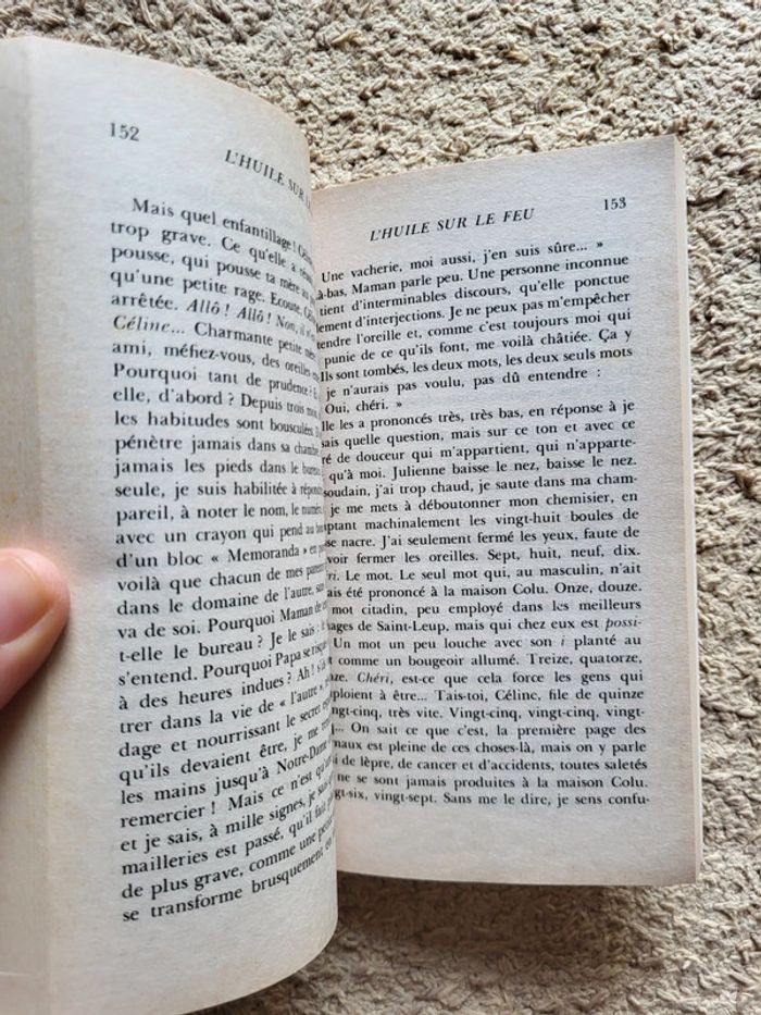 Livre "L'huile sur le feu" de Hervé Bazin - photo numéro 6