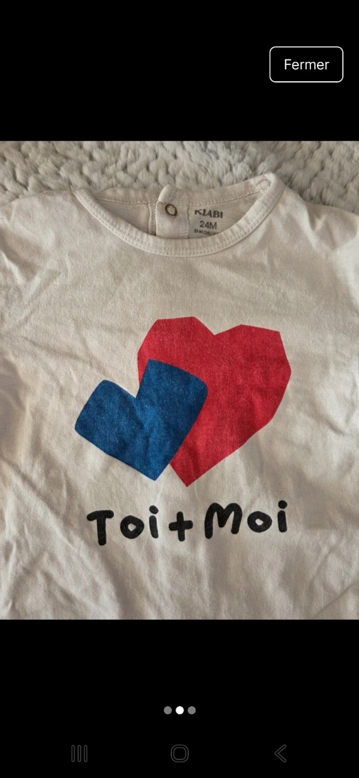 Lot de 2 grenouillères 24 mois - photo numéro 5