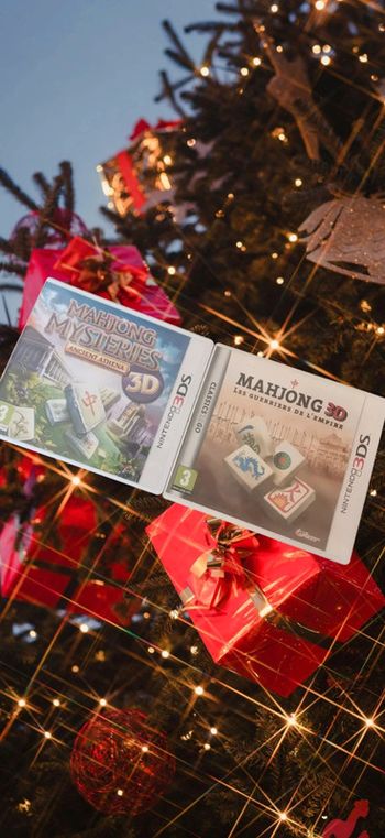 Jeu Nintendo 3ds lot 2 jeux mahjong 3d
