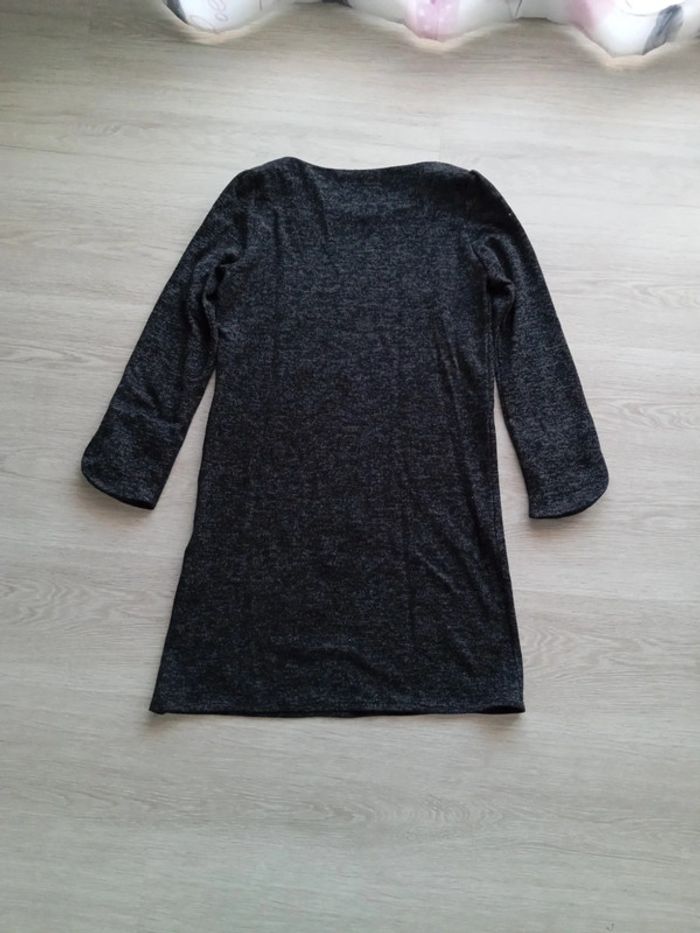 Robe pull gris foncé taille 1 (34/36) - photo numéro 4