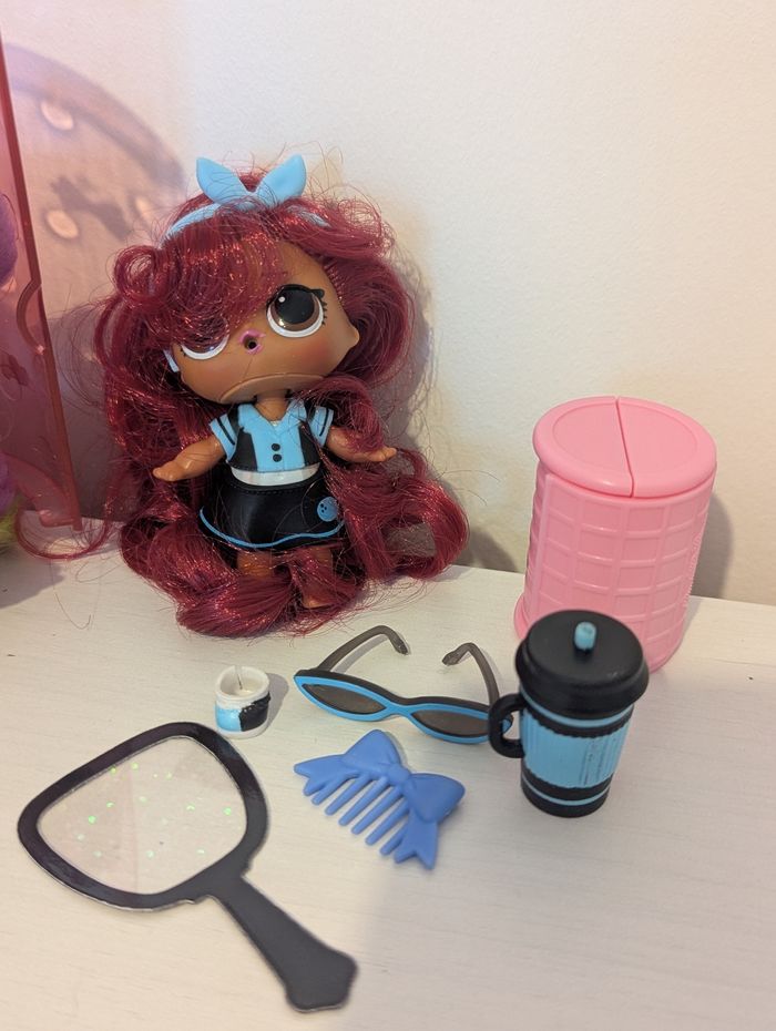 Lot de poupées lol surprise omg glitter, hairgoals, animaux et garçon - photo numéro 8