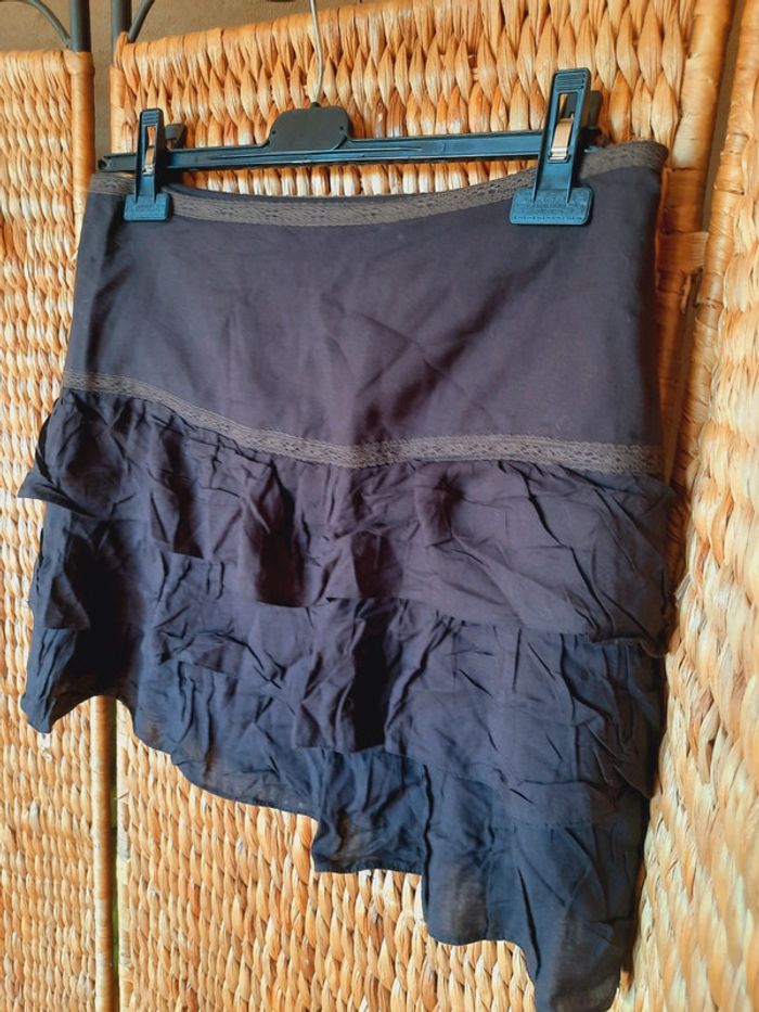 Mini jupe camaïeu marron 38 - photo numéro 3