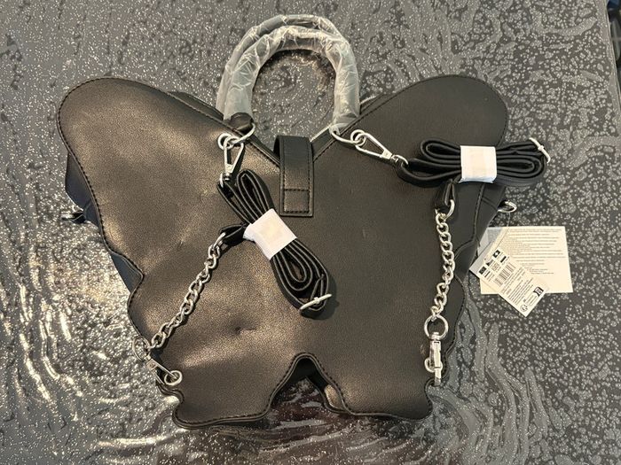 Sac noir papillon - photo numéro 2