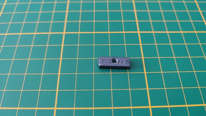 Fixation capot arrière pièce détachée miniature Jada Toys Dodge Viper SRT10 2008 1/24 1/24e 1/24ème - photo numéro 2